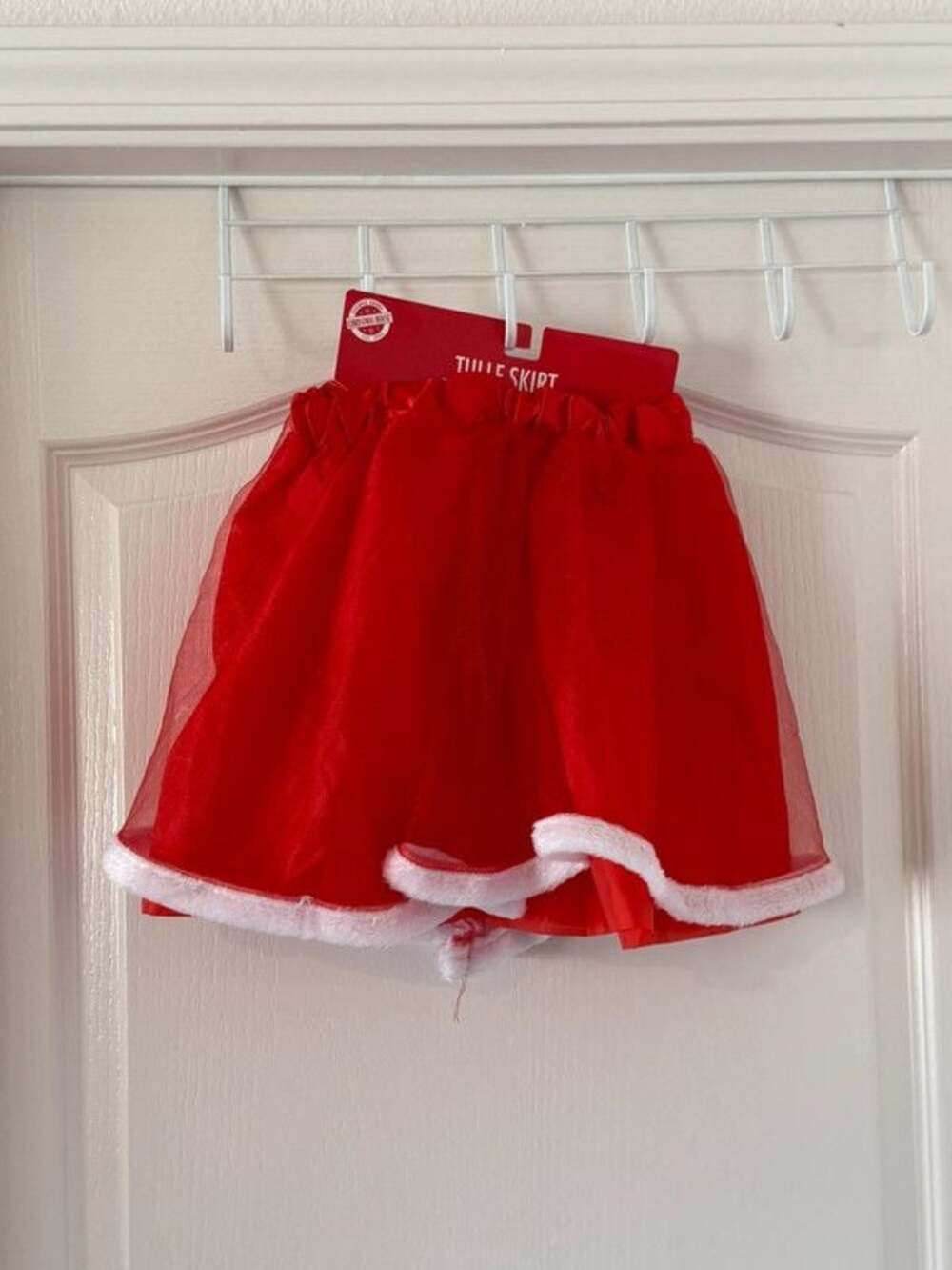 Holiday tulle skirt